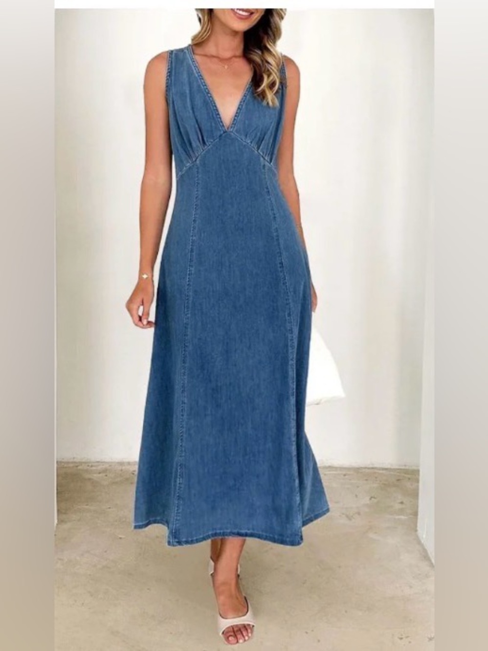 #1156 Jean Dress